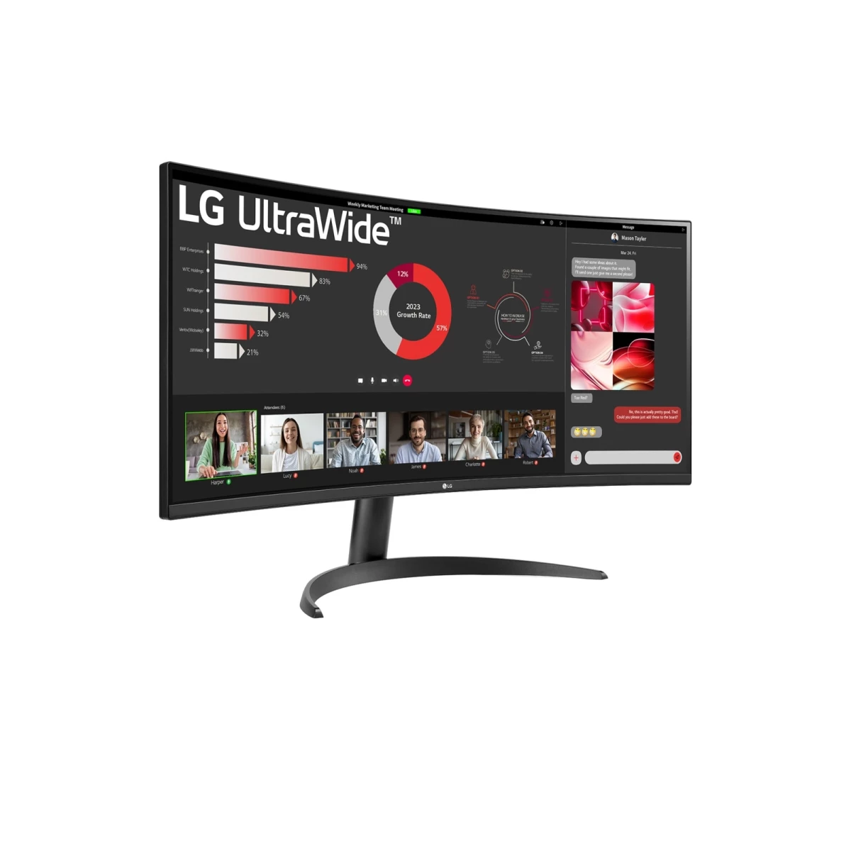 Galery – LG 34WR50QC-B.AEU monitor de ecrã 86,4 cm (34″) 3440 x 1440 pixels UltraWide Quad HD LCD Preto0