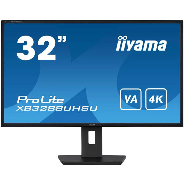 Thumbnail-iiyama ProLite XB3288UHSU-B5 monitor de ecrã 80 cm (31.5″) 3840 x 2160 pixels 4K Ultra HD LCD Preto