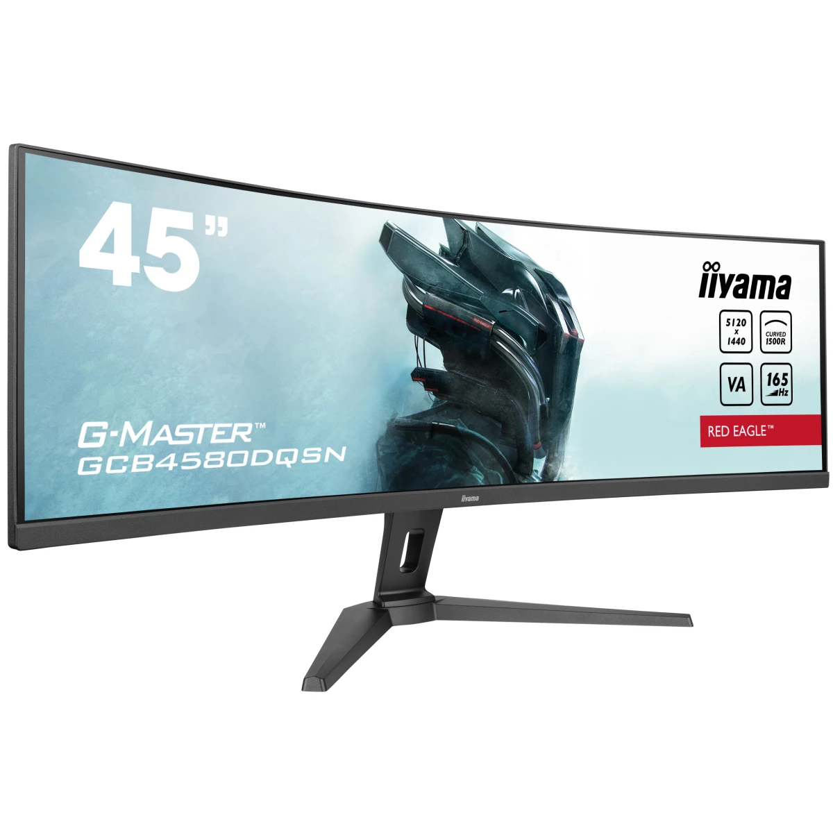 Galery – iiyama G-MASTER RED EAGLE CURVED monitor de ecrã 114,3 cm (45″) 5120 x 1440 pixels Dual QHD LED Preto0