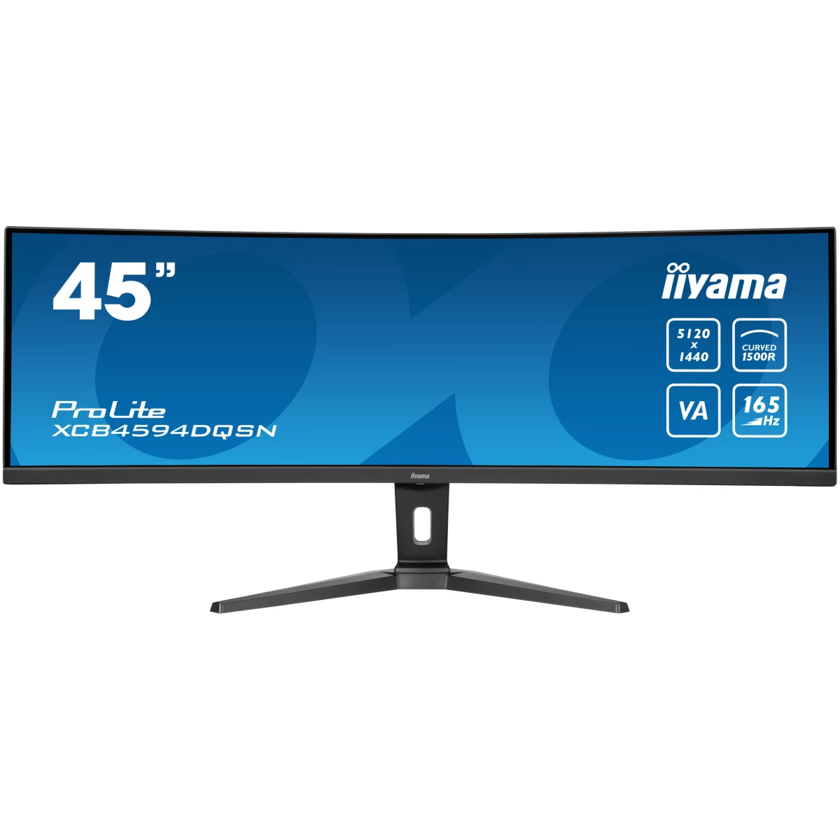 Thumbnail-iiyama G-MASTER 45″LCD Curved Bus. UWQHD monitor de ecrã 114,3 cm (45″) 5120 x 1440 pixels Dual QHD LED Preto