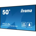 Galery – iiyama LH5060UHS-B1AG ecrã de sinalização Quadro digital 125,7 cm (49.5″) LED Wi-Fi 500 cd/m² 4K Ultra HD Preto Processador built-in Android 11 24/70