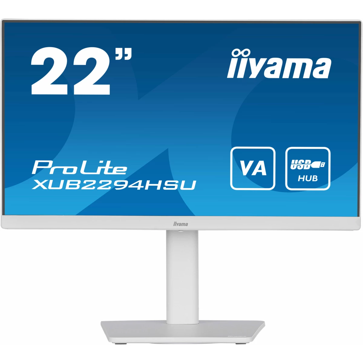 Thumbnail-iiyama ProLite monitor de ecrã 54,6 cm (21.5″) 1920 x 1080 pixels Full HD Branco