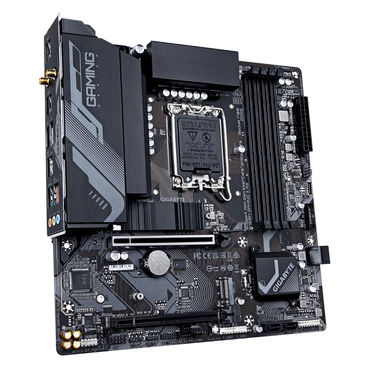 Galery – Gigabyte B760M Gaming X AX Intel B760 Express LGA 1700 micro ATX0