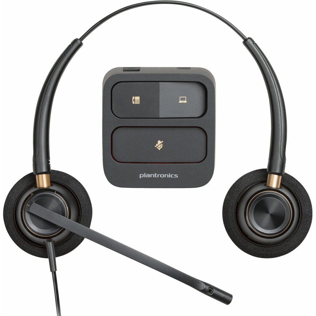 Thumbnail-POLY Headset binaural EncorePro 520 + Quick Disconnect