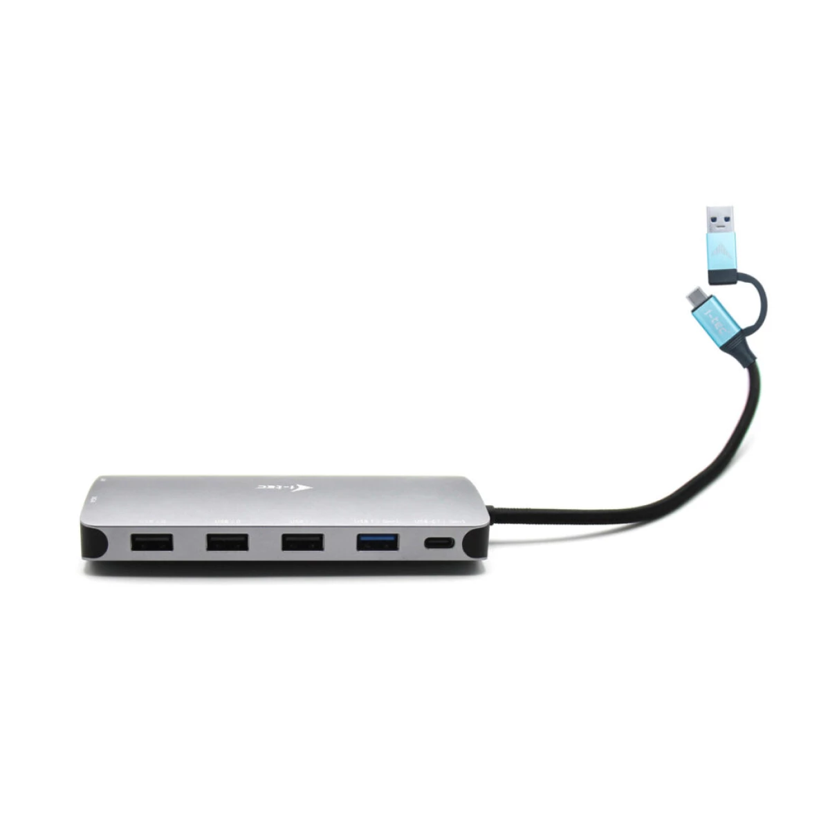 Galery – i-tec CANANOTDOCKPD base & duplicador de portas Com fios USB 3.2 Gen 1 (3.1 Gen 1) Type-A + Type-C Prateado0