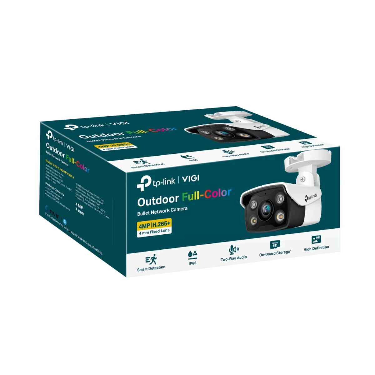 Galery – TP-Link VIGI C340 Bala Câmara de segurança IP Exterior 2560 x 1440 pixels Teto/Parede/Poste0