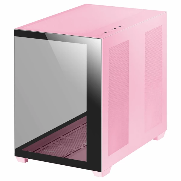 Thumbnail-Caixa MARS GAMING MCV4 XXL PREMIUM CUSTOM E-ATX CASE, FRAMELESS 90º GLASS, PINK