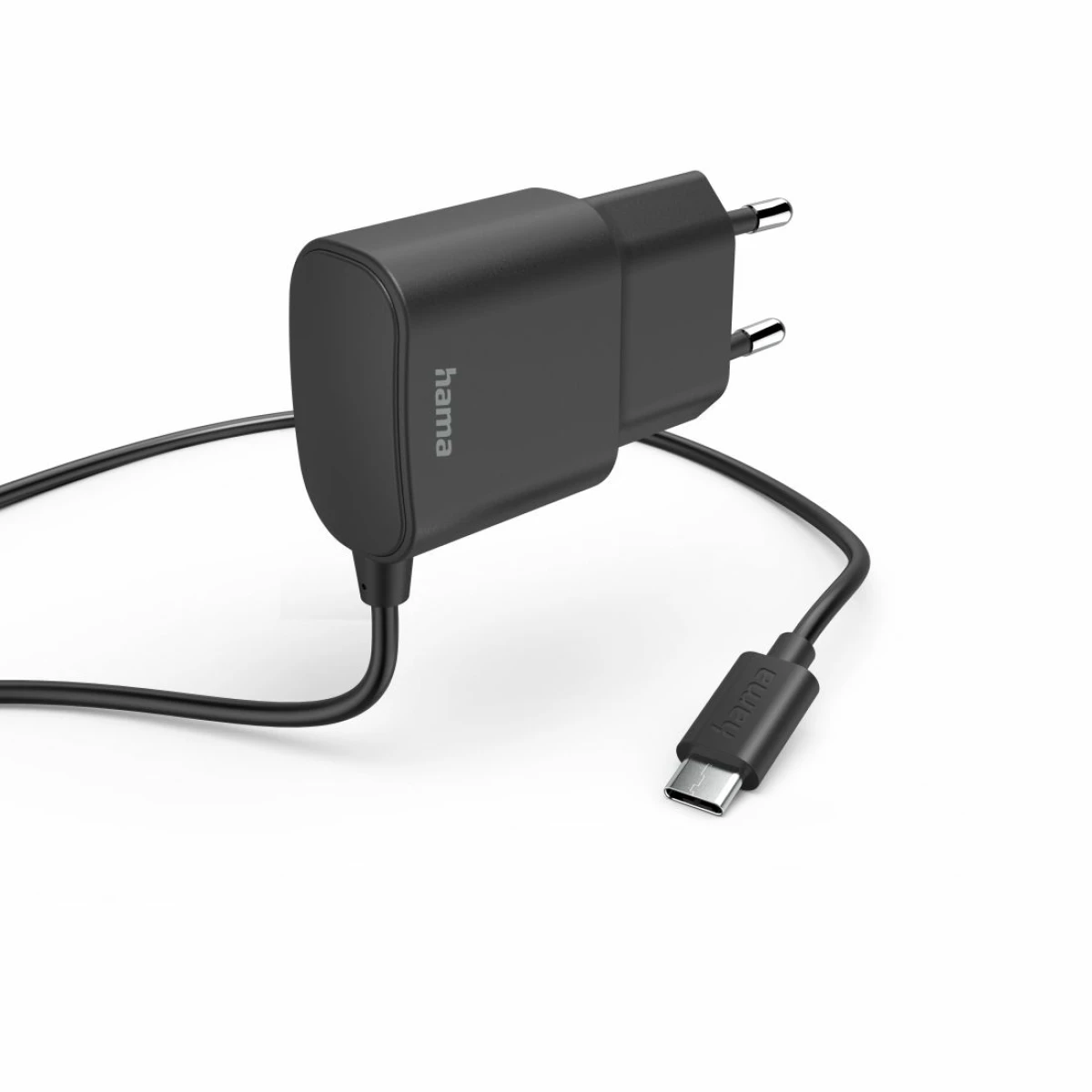 Thumbnail-Carregador HAMA com USB-C Connection, 12 W, 1.0 m, preto – 00201618