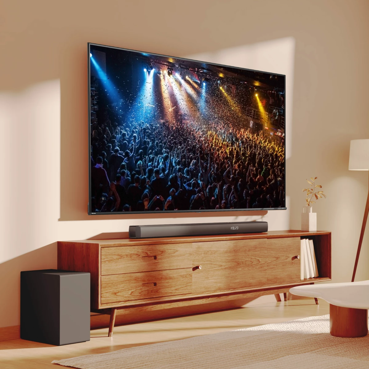 Galery – Hisense HS3100 coluna soundbar Preto 3.1 canais 480 W0