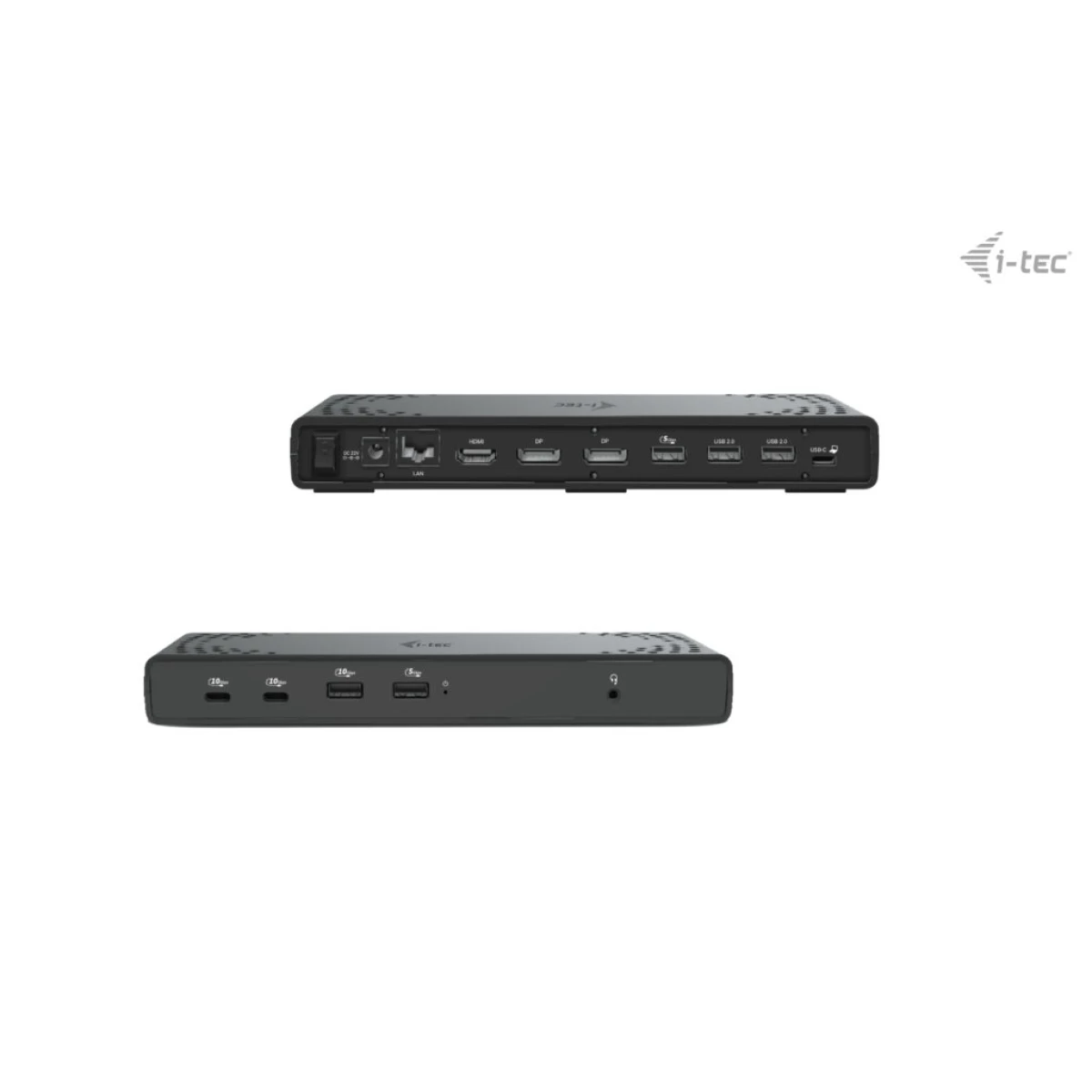 Galery – i-tec C31TRIPLE4KDOCKPD base & duplicador de portas Com fios USB 3.2 Gen 1 (3.1 Gen 1) Type-C Preto0