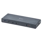 Galery – i-tec CADUA4KDOCKPDL base & duplicador de portas Com fios USB 3.2 Gen 1 (3.1 Gen 1) Type-C Preto, Turquesa0