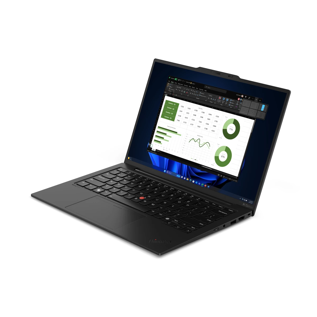 Galery – Lenovo ThinkPad X1 Carbon Intel Core Ultra 7 155U Computador portátil 35,6 cm (14″) WUXGA 16 GB LPDDR5x-SDRAM 512 GB SSD Wi-Fi 6E (802.11ax) Windows 11 Pro Preto0