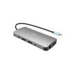 Galery – i-tec Metal C31NANODOCKPROPD base & duplicador de portas Com fios USB 3.2 Gen 1 (3.1 Gen 1) Type-C Prateado0