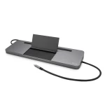 Galery – i-tec Metal C31FLATPRO112W base & duplicador de portas Com fios USB 3.2 Gen 1 (3.1 Gen 1) Type-C Cinzento0