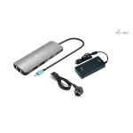 Galery – i-tec Metal C31NANOHDM2D112W base & duplicador de portas Com fios USB 3.2 Gen 1 (3.1 Gen 1) Type-C Cinzento0