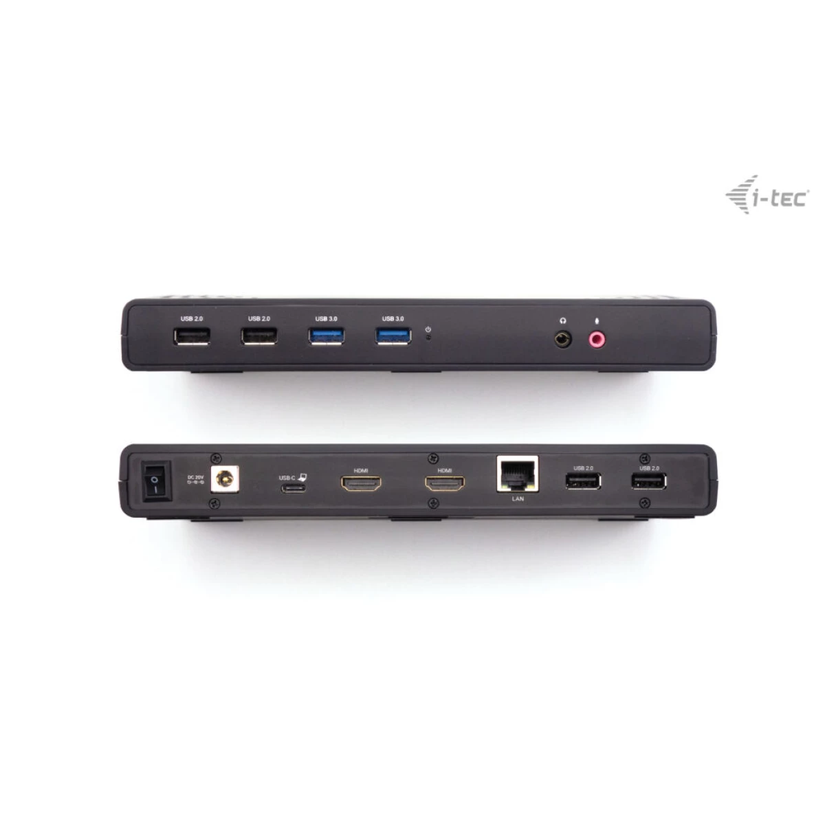 Galery – i-tec CADUALHDMIDOCKPD base & duplicador de portas Com fios USB 3.2 Gen 1 (3.1 Gen 1) Type-C Preto0