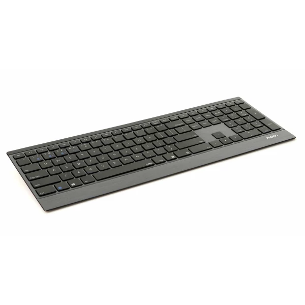 Thumbnail-Teclado RAPOO E9500M Multi-mode Wireless Ultra-slim Black