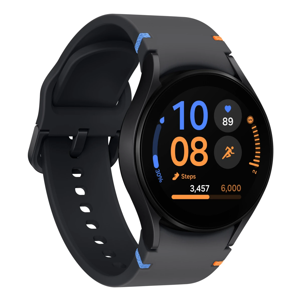 Galery – Samsung Galaxy Watch FE 3,05 cm (1.2″) AMOLED 40 mm Digital 396 x 396 pixels Ecrã táctil Preto Wi-Fi GPS0