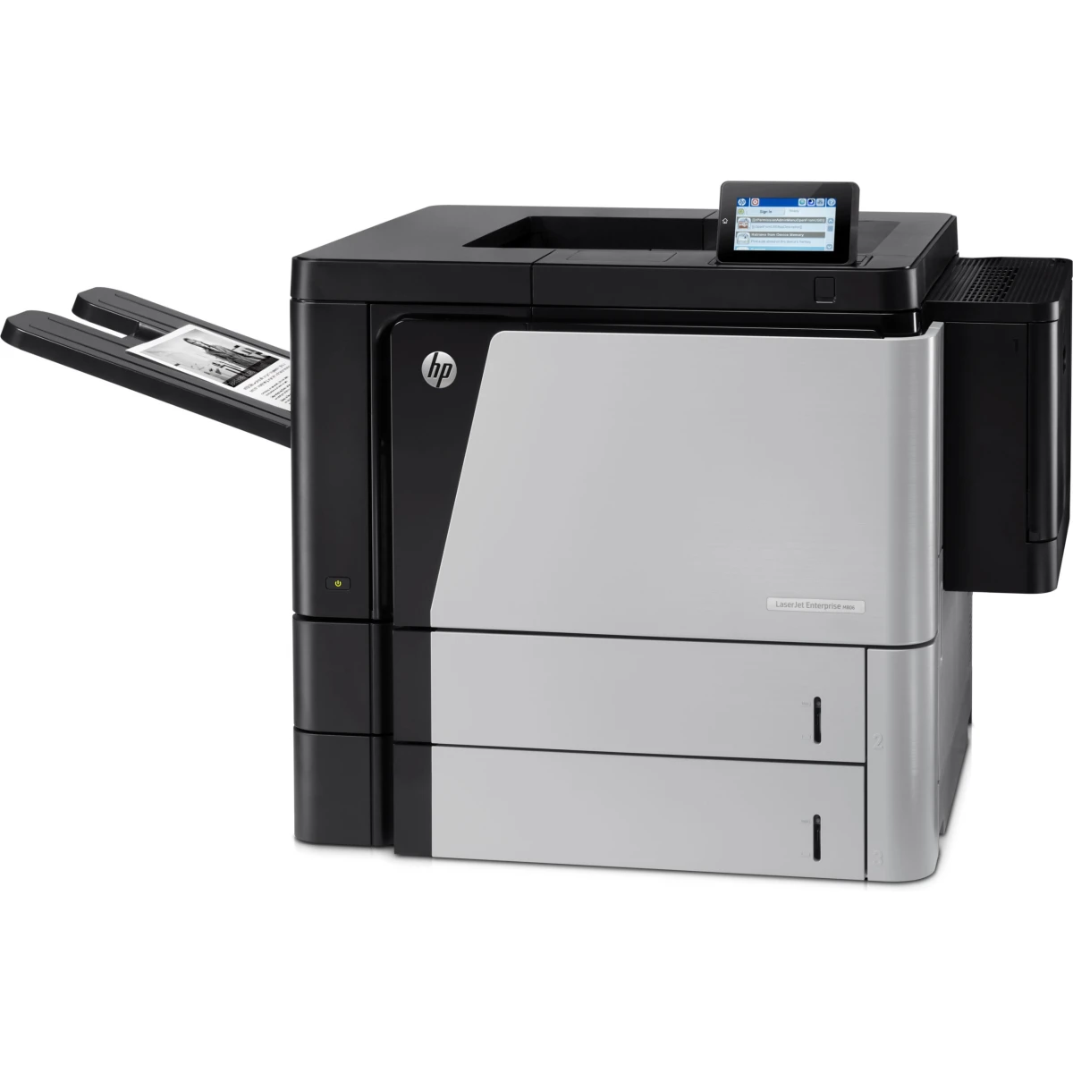 Galery – HP LaserJet Enterprise Impressora LaserJet M806dn Enterprise, Preto e branco, Impressora para Empresas, Imprimir, Impressão via USB frontal; Impressão frente e verso0