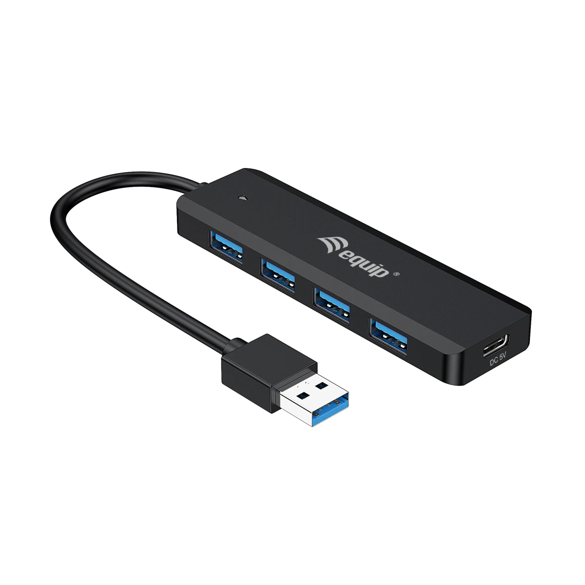 Thumbnail-Equip 128959 hub de interface USB 3.2 Gen 1 (3.1 Gen 1) Type-A 5000 Mbit/s Preto