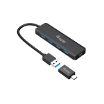 Galery – Equip 128959 hub de interface USB 3.2 Gen 1 (3.1 Gen 1) Type-A 5000 Mbit/s Preto0