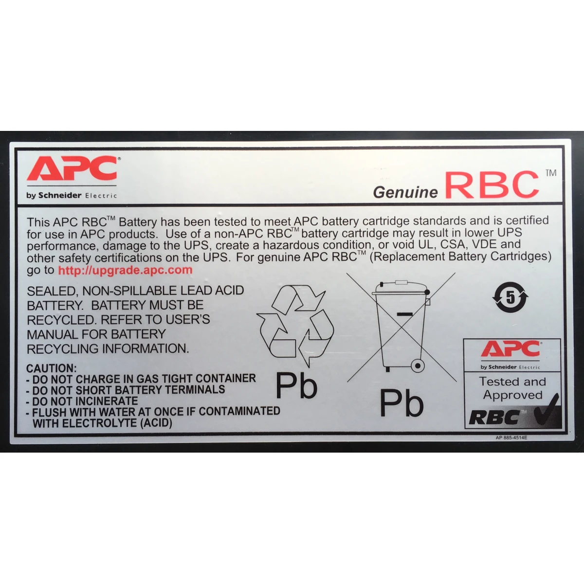 Galery – APC Replacement Battery Cartridge #43 Chumbo-ácido selado (VRLA)0