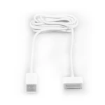 Galery – Ewent EW9903 cabo para telemóvel Branco 1,5 m USB A Apple 30-pin0