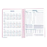 Galery – Agenda espiral liderpapel syros a5 2025 dia pagina cor roxo papel 60 gr0