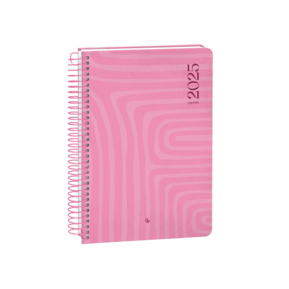 Galery – Agenda espiral liderpapel syros a5 2025 dia pagina cor roxo papel 60 gr0