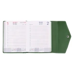 Galery – Agenda encadernada liderpapel psara a5 2025 dia pagina cor verde papel 70 gr0