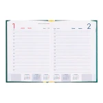 Galery – Agenda encadernada liderpapel corfu a5 2025 dia pagina cor verde papel 60 gr portugues0