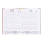 Galery – Agenda encadernada liderpapel corfu a5 2025 dia pagina rosa nude papel 60 gr0