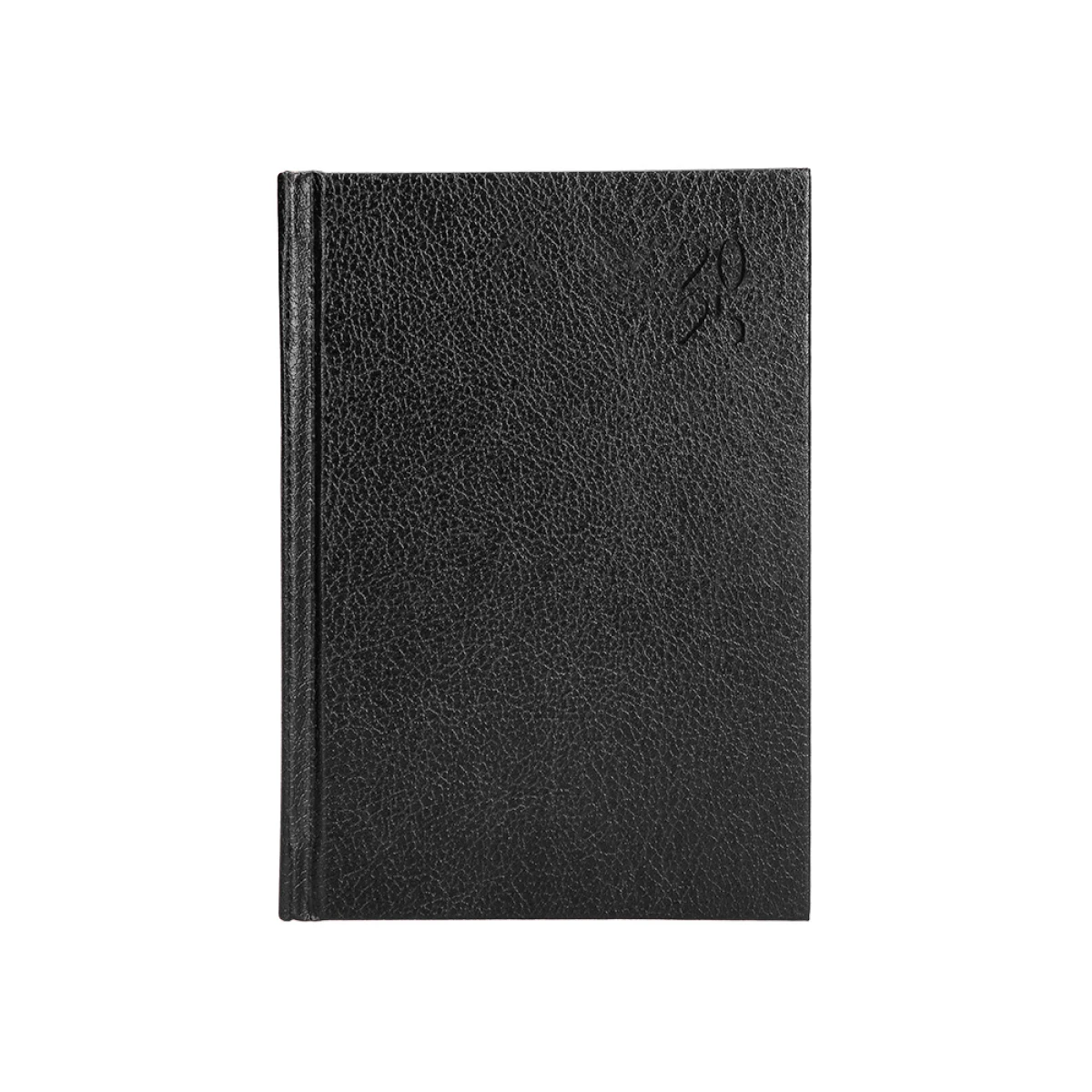 Galery – Agenda encadernada liderpapel corfu a6 2025 dia pagina cor preto papel 60 gr0