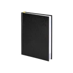 Galery – Agenda encadernada liderpapel corfu a6 2025 dia pagina cor preto papel 60 gr0