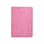 Galery – Agenda encadernada liderpapel mykonos a5 2025 dia pagina cor rosa papel 70 gr0