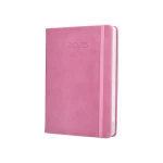 Galery – Agenda encadernada liderpapel mykonos a5 2025 dia pagina cor rosa papel 70 gr0