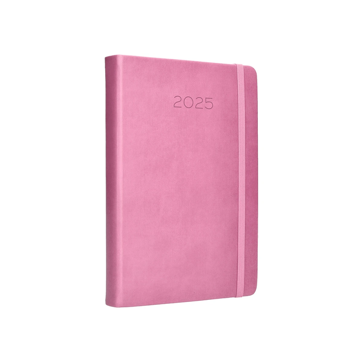 Galery – Agenda encadernada liderpapel mykonos a5 2025 dia pagina cor rosa papel 70 gr0