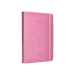 Galery – Agenda encadernada liderpapel mykonos a5 2025 dia pagina cor rosa papel 70 gr0