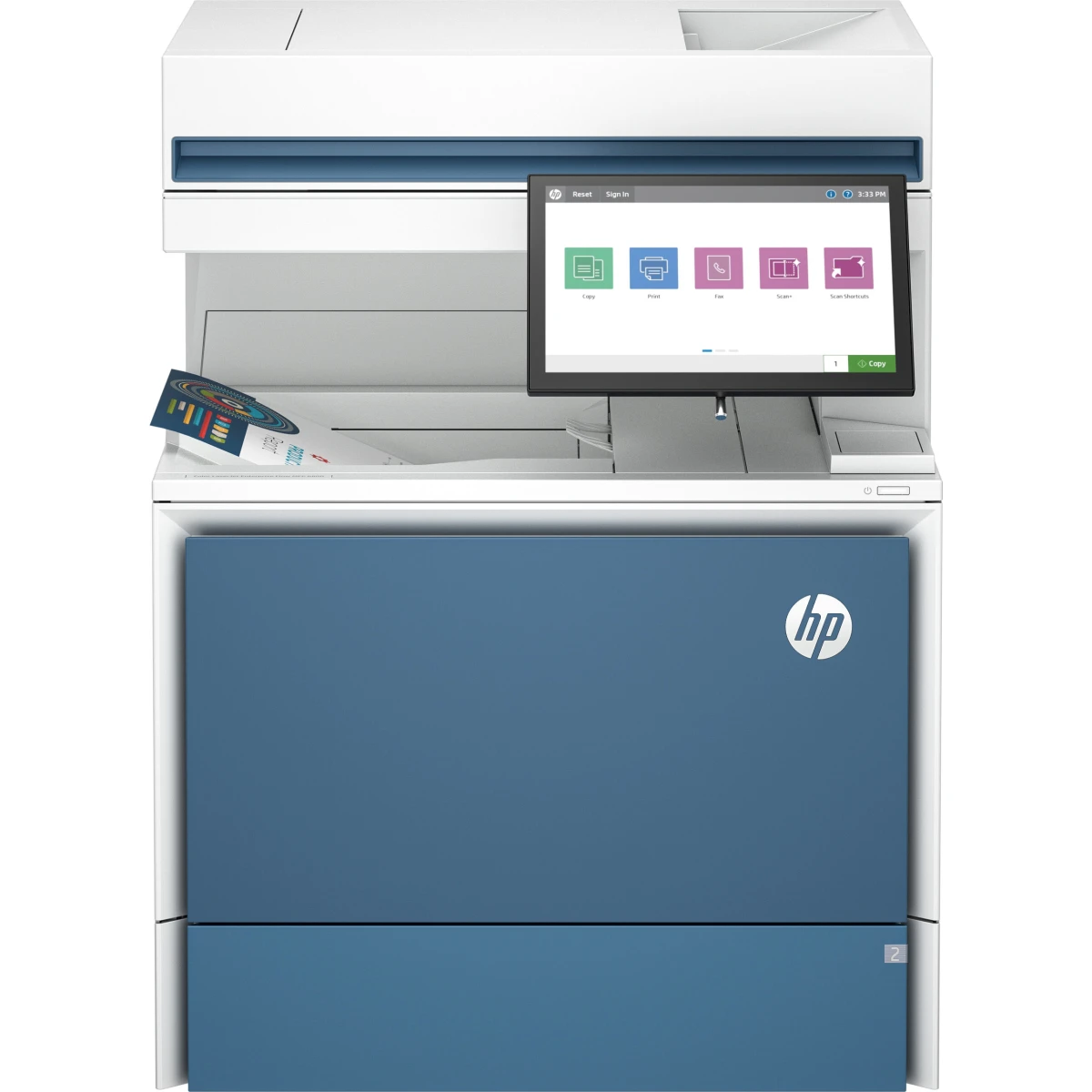 Galery – HP Multifunções Color LaserJet Enterprise Flow 6800zf, Color, Impressora para Impressão, cópia, digit., fax, Fluxo; Ecrã tátil; Agrafagem; Cartucho TerraJet0