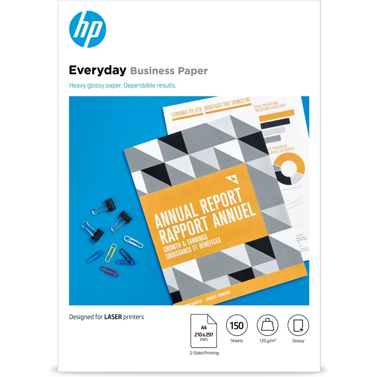 Thumbnail-HP Papel Everyday Business Brilhante, 120 g/m2, A4 (210 x 297 mm), 150 folhas