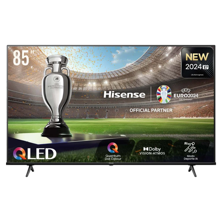 Thumbnail-Hisense 85E7NQ TV 2,16 m (85″) 4K Ultra HD Smart TV Wi-Fi Preto 400 cd/m²