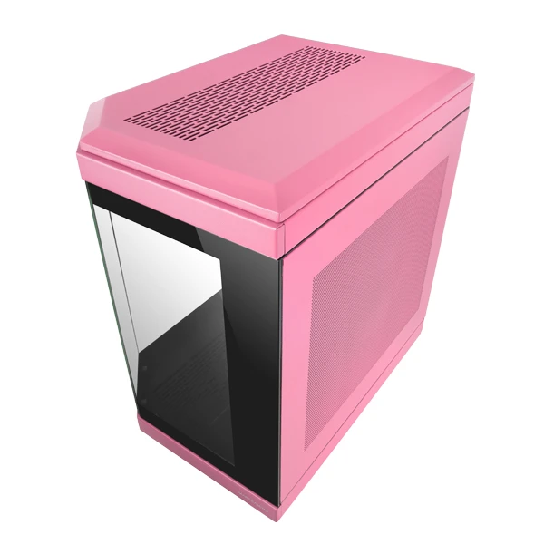 Thumbnail-Caixa MARS GAMING MC-3T, CUSTOM ATX , TRIPLE CONTINUOUS TEMPERED GLASS WINDOWS, PINK