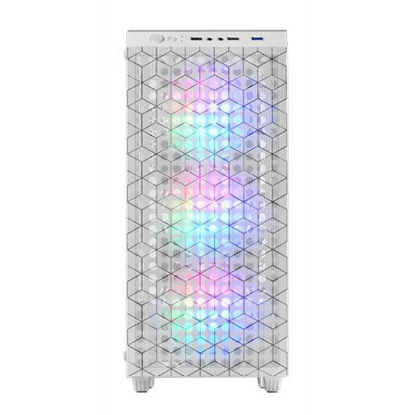 Thumbnail-Caixa MARS GAMING MC-MAG, ATX PC , DOUBLE MAGNETIC ANTI-DUST TOP + FRONT MESH, WHITE