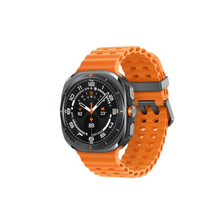 Thumbnail-Samsung Galaxy Watch Ultra 3,81 cm (1.5″) AMOLED 47 mm Digital 480 x 480 pixels Ecrã táctil 4G Cinzento Wi-Fi GPS