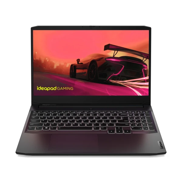 Thumbnail-Lenovo IdeaPad Gaming 3 15ACH6 AMD Ryzen™ 5 5500H Computador portátil 39,6 cm (15.6″) Full HD 16 GB DDR4-SDRAM 512 GB SSD NVIDIA GeForce RTX 2050 Wi-Fi 6 (802.11ax) Windows 11 Home Preto