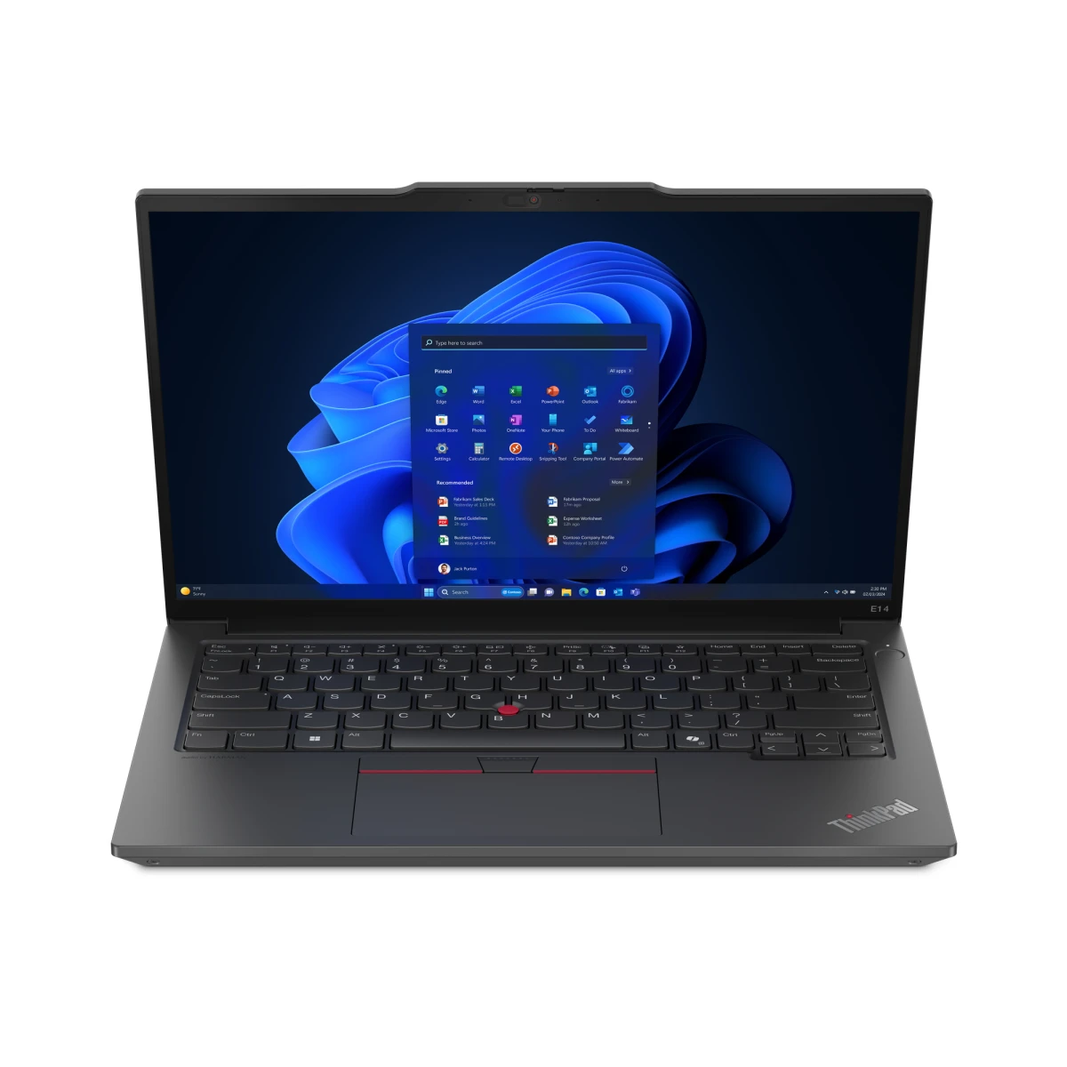Galery – Lenovo ThinkPad E14 Gen 6 (Intel) Intel Core Ultra 7 155H Computador portátil 35,6 cm (14″) WUXGA 32 GB DDR5-SDRAM 1 TB SSD Wi-Fi 6E (802.11ax) Windows 11 Pro Preto0