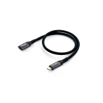 Thumbnail-Equip 128370 cabo USB 0,5 m USB 3.2 Gen 2 (3.1 Gen 2) USB C Preto