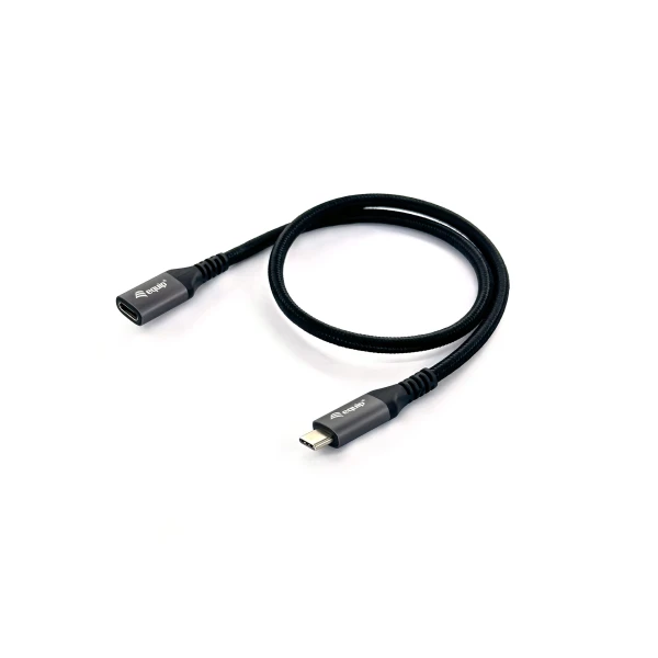 Thumbnail-Equip 128370 cabo USB 0,5 m USB 3.2 Gen 2 (3.1 Gen 2) USB C Preto