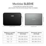 Galery – MANGA PARA PORTÁTIL DE NEGÓCIOS NEOPRENE V2 15,6″ PRETA0