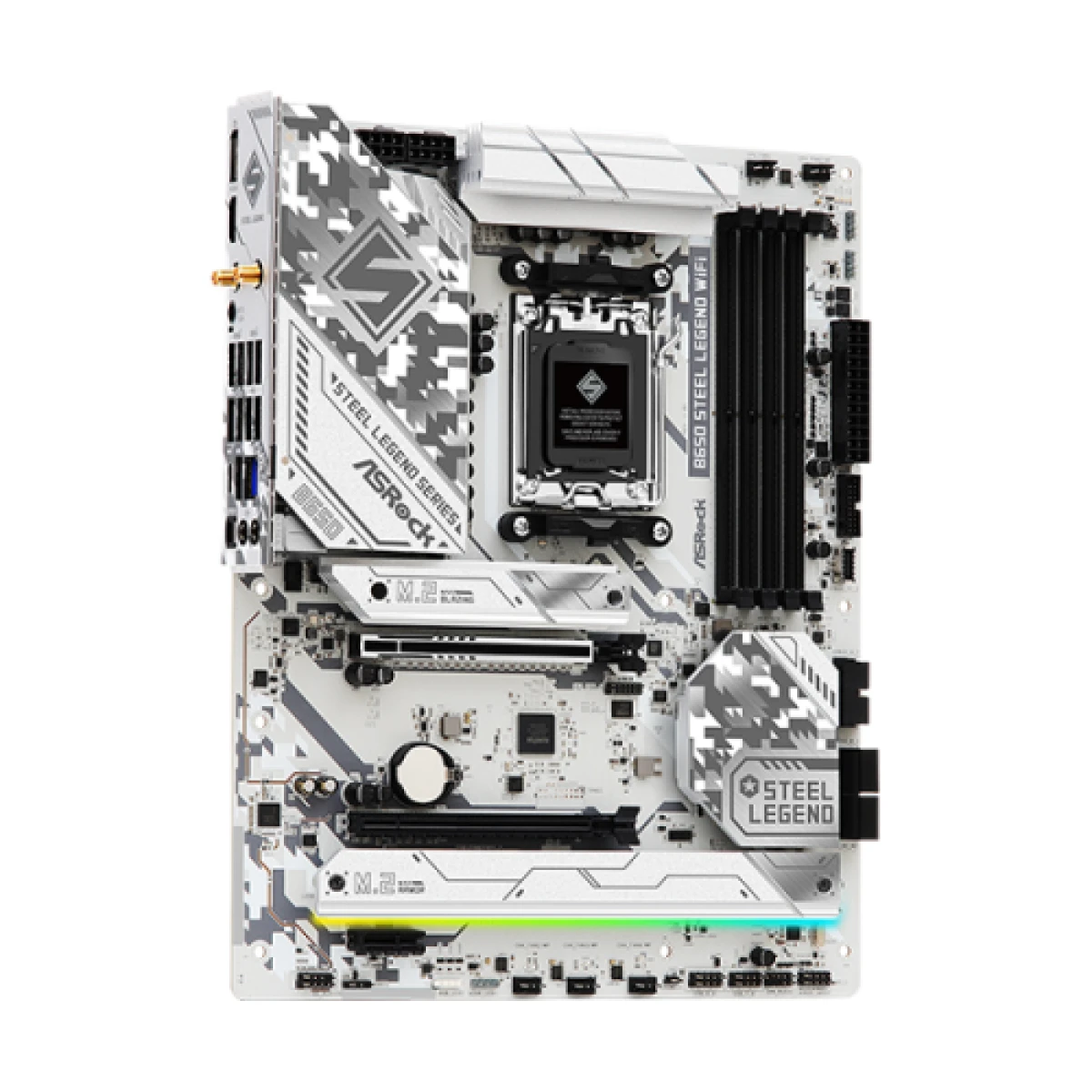 Galery – Asrock B650 Steel Legend WiFi AMD B650 Soquete AM5 ATX0